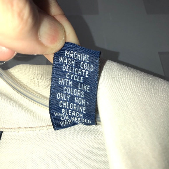 π2xHPπ KAREN SCOTT II Tencel/Lyocell Soft Shirt Jacket w/ Pockets Beige 2X NWT! - Picture 11 of 13